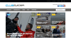Desktop Screenshot of clubracer.be